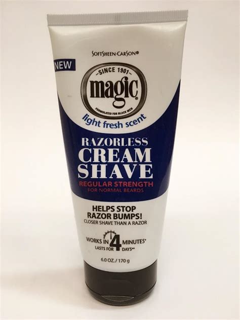 Unleash the Power of Black Magic Shaving Cream on Your Facial Hair